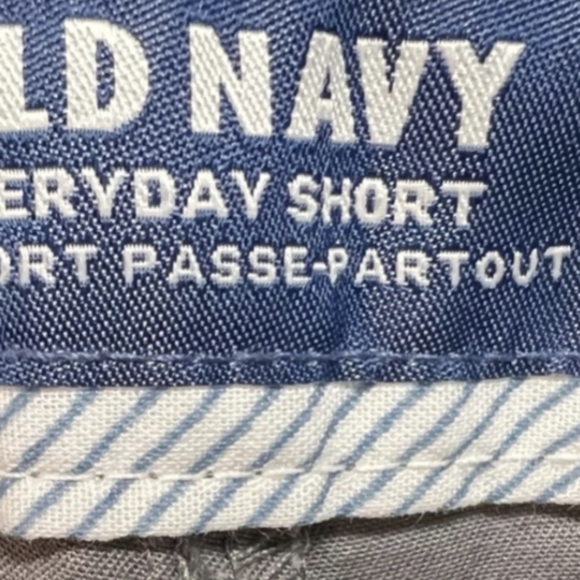 Old Navy Passe Partout Gray 5" Shorts Size 6 NWT MSRP $22.99 - Picture 5 of 6